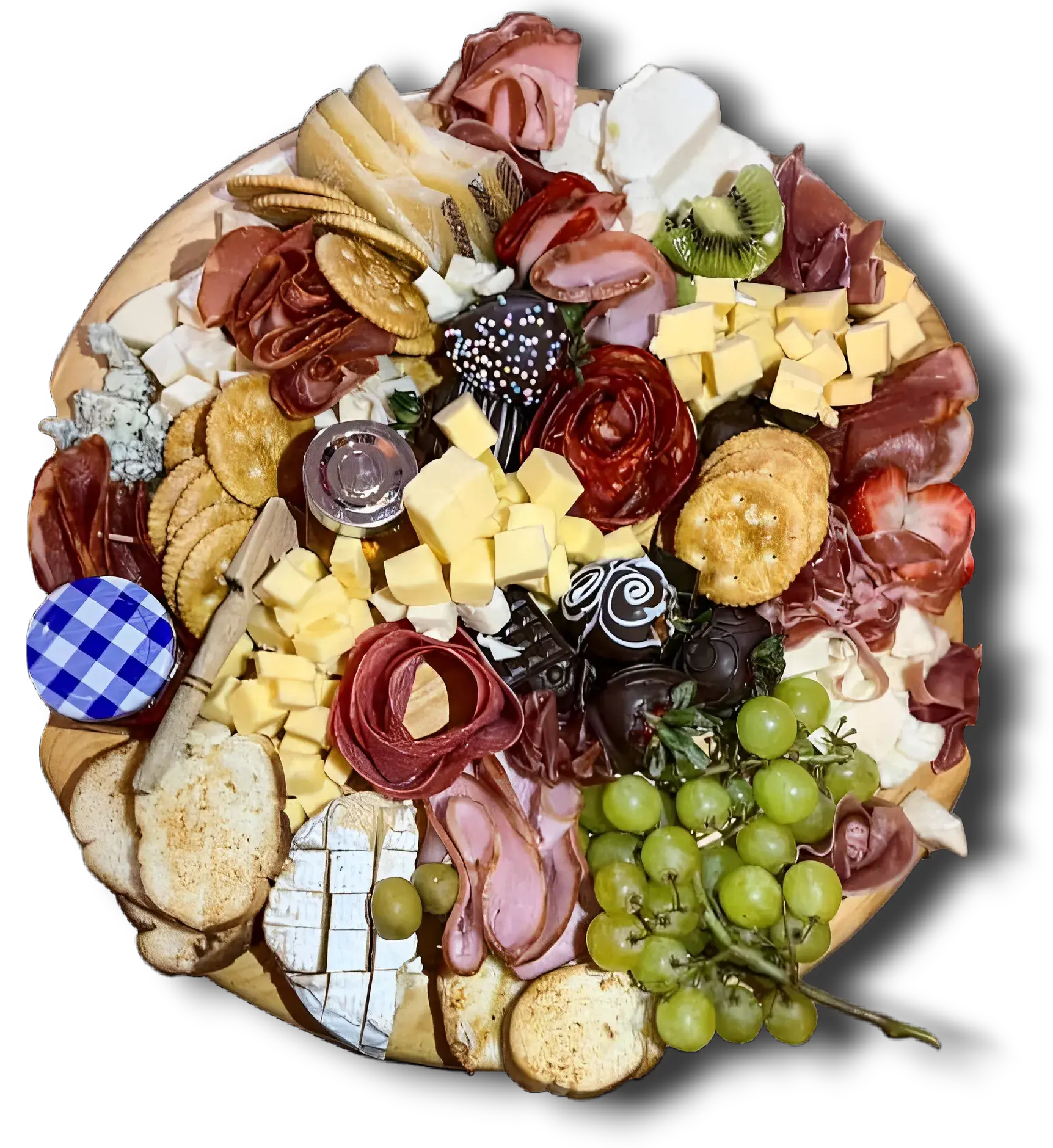 Tabla de quesos y carnes frías de Catering Espinosa